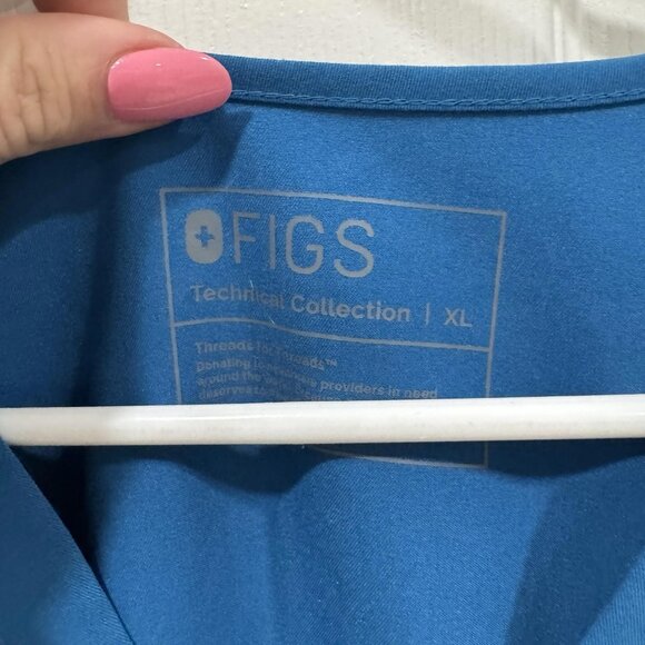 Women’s FIGS Catarina One-Pocket Scrub Top Size X-Large Style‎ 1652 - Picture 3 of 8